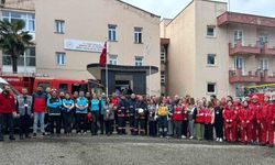 Hastanede gerçeği aratmayan tatbikat