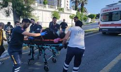 Kontrolden çıkan motosiklet ağaca çarptı: 1 ağır yaralı