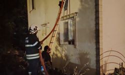Müstakil ev alevlere teslim oldu!