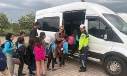 Okul servisleri denetlendi