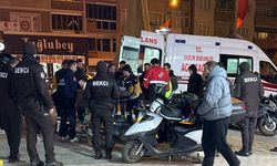 Otomobil ile motosiklet çarpıştı, 1 kişi yaralandı