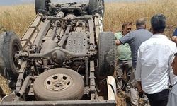 Pikap takla attı: 3 yaralı