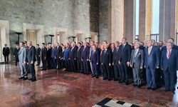ETO heyeti Anıtkabir'de