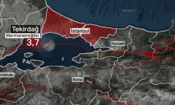 Marmara Denizi'nde 3,7 büyüklüğünde deprem