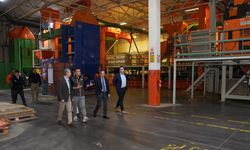 Başkan Ataç'tan fabrika ziyareti
