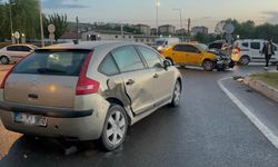 Eskişehir'de kural ihlali yapan taksi kazaya sebep oldu