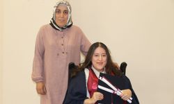 21 yıllık emeğin sonunda büyük gurur yaşadı