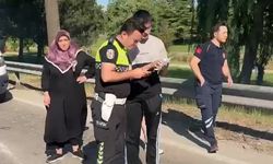 Ailesi kaza yapınca polis ekipleri sınava yetiştirdi!