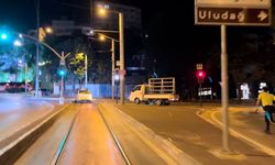 Film sahnesi gibi olay.... Polisin dur ihtarına uymadı olanlar oldu!