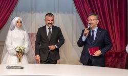 Vali Aksoy nikah şahidi oldu