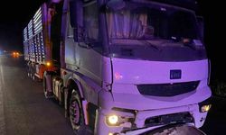 Tır otomobile çarptı! Yaralılar var!