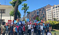Eskişehir'de sağlıkçılardan maaş kesintisi tepkisi