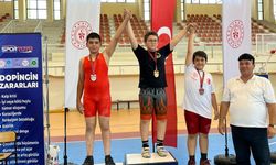 Eskişehirli minik sporcu Türkiye 3'üncüsü oldu