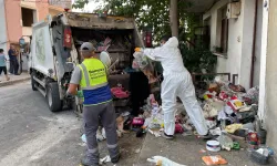 Çöp ev temizlendi, yedi yıllık kabus son buldu