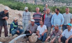 Emekli olup döndüğü memleketinin su sıkıntısını çözdü
