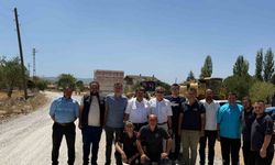 Kütahya İl Özel İdaresi’nden yol çalışması