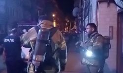 Yangın paniği mahalleyi sokağa döktü!