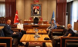 İLBANK Eskişehir Bölge Müdürü Emel’den Belediye Başkanı Kahveci'ye ziyaret