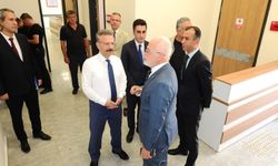 Vali Aksoy, Sarıcakaya'da sağlık tesislerini ziyaret etti!