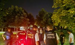 Eskişehir polisinden parklarda denetim