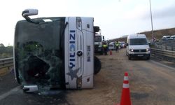 Yolcu otobüsü kaza yaptı: 3 ölü 20 yaralı