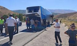 Yolcu otobüsünde feci olay!