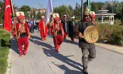 Eskişehir'de mehteran eşliğinde "Yörük Yürüyüşü"