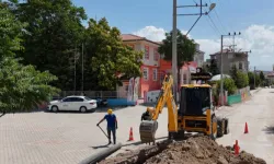 50 yıllık eski borular yenilendi