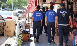 Kaldırım işgallerine müdahale