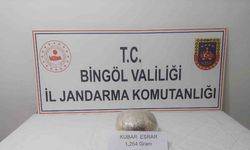 1 kilo esrar ele geçirildi