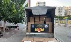 6 Milyonluk kaçak doldurulmuş sigara ele geçirildi