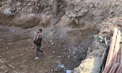İnşaat çukuruna düşen çocuk kurtarıldı