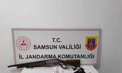 Jandarma hap ve silah ele geçirdi