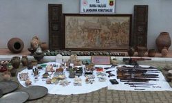 Jandarma tarihi eserler ele geçirdi