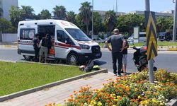 Motosikletler çarpıştı: 1 yaralı