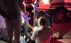 Otomobil ile çarpışan motosikletli yaralandı