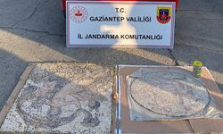 Tarihi mozaik operasyonu: 3 gözaltı
