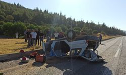 Trafik kazası: 1 ölü, 3 yaralı