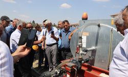 Kırsalda yangın eğitimi