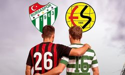 Eskişehirspor-Bursaspor maçında dostluk kazandı