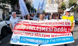 Eskişehir'de memurlar iş bıraktı!