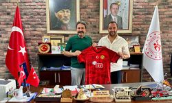 Müdür Kalın'ı ziyaret ettiler