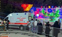 Lunaparkta oyuncak keyfi hastanede bitti
