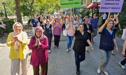 Eskişehir'de sağlık için yürüdüler!