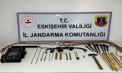 Eskişehir'de define avcıları suçüstü yakalandı!