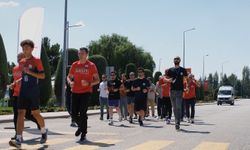 Eskişehir orman yangını şehidi adına anma koşusu düzenlendi!