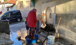 Eskişehirliler çeşmelere yoğun ilgi gösteriyorlar