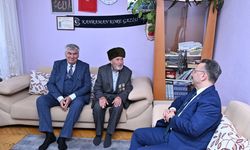 Vali Aksoy Kore Gazisi'ni ziyaret etti