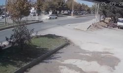 Eskişehir'de feci kaza kameralara böyle yansıdı!
