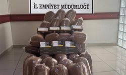 156 kilo tütün ve 2 bin 600 makaron ele geçirildi